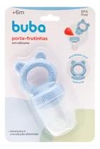 Comprar Porta-frutinhas Em Silicone Ursinho Azul Blw Lanchinho Buba