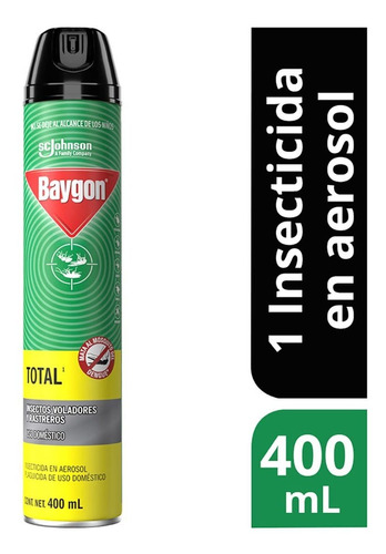 Insecticida En Aerosol Baygon Total 400ml