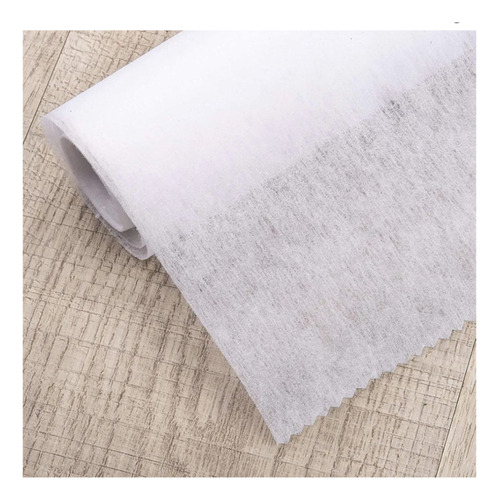 Entretela De Pegar Articulo Ez Intermedia 38gs 100%poliester Blanco Liso