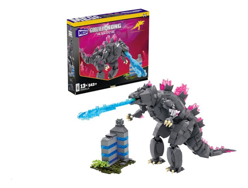 Mega Figura De Construccion Set Building Godzilla 543 Pzs