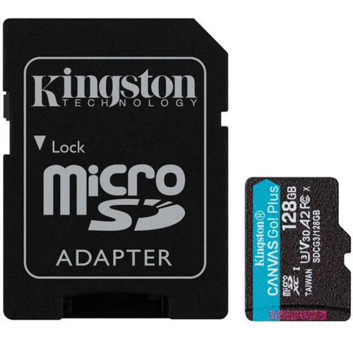 Memoria Micro Sd Xc Kingston Canvas Go! Plus 128gb