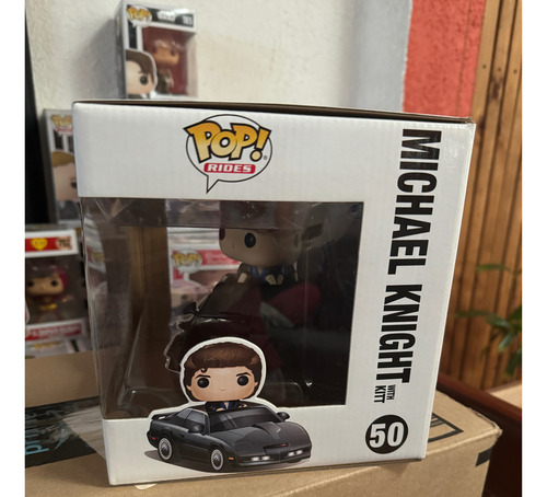Auto Increible Michael Knight With Kitt De Funko Pop! Rides (Usado)