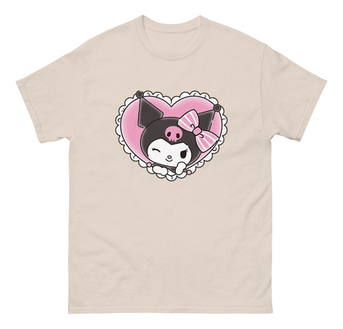 Camiseta Kuromi Corazón | Sanrio