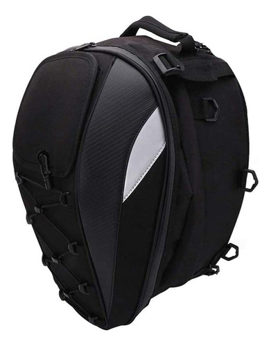 Garneck Bolsa De Asiento Trasero De Motocicleta Casco De Col