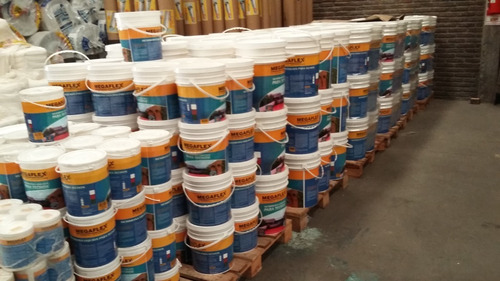 Membrana* Liquida Megaflex X 10kg Blanco Verde O Rojo