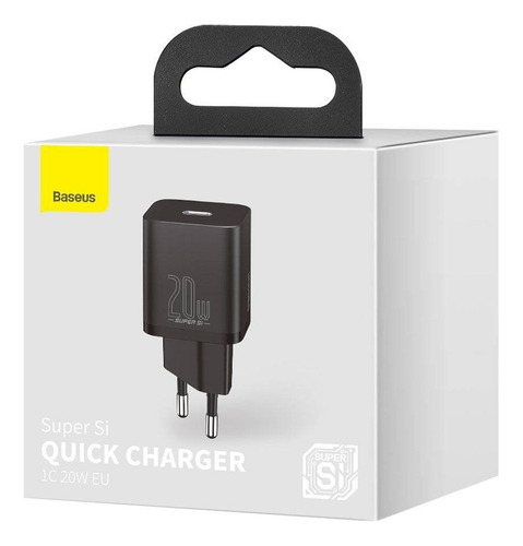 Baseus Cargador Compacto Usb-c 20 Watts Carga Rápida