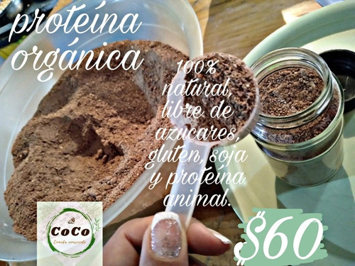 Polvo De Proteina Organica 100gr