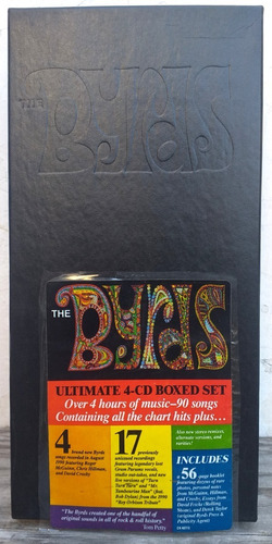 The Byrds - Columbia Legacy - Box Set 4 Cds Usa 1991 + Libro