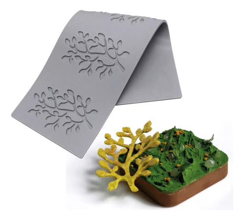 Alta Calidad Juego De 5 Moldes De Encaje Con Forma De Hoja