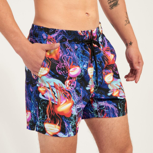 Short De Baño Estampado Tag Kevingston