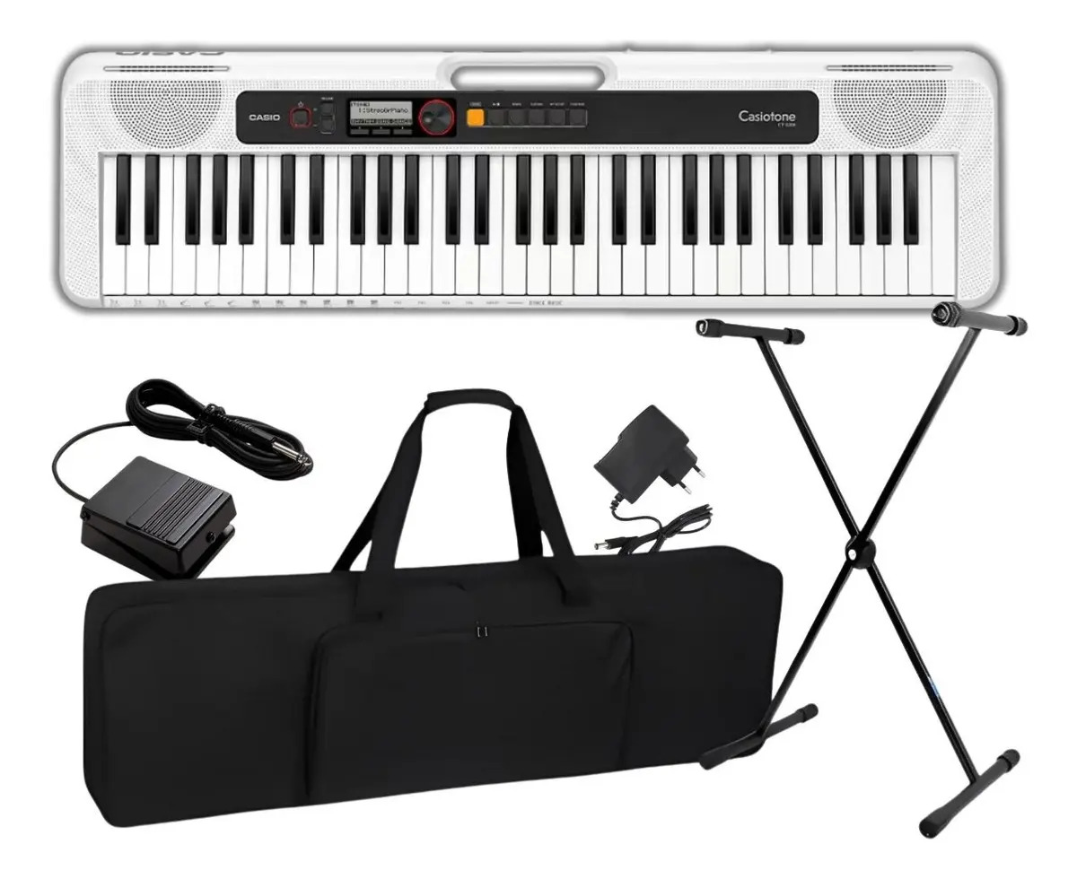 Teclado Casio Casiotone Ct-s200 digital portátil preto | MercadoLivre