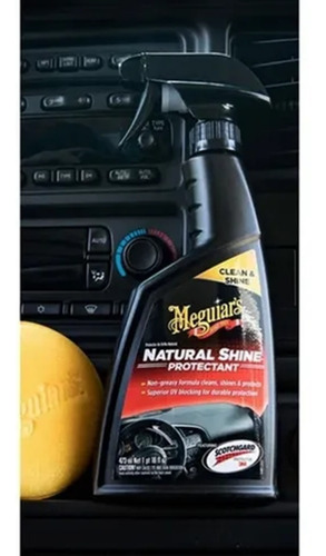 Imagem 5 de 7 de Renovador De Plásticos Natural Shine Protectant - Meguiars
