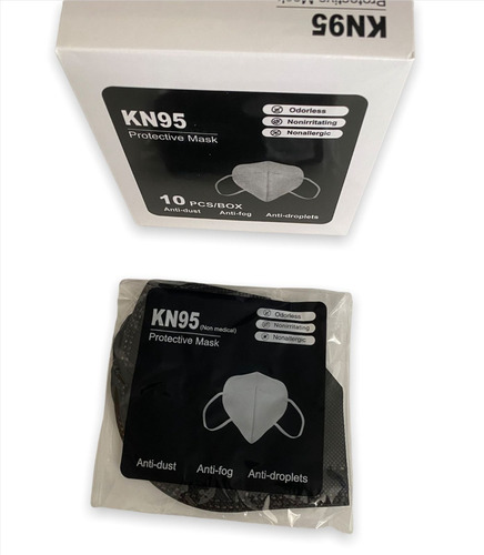 Imagen 4 de 4 de Mascarilla K N95 500 Unidades (medio Embalaje)