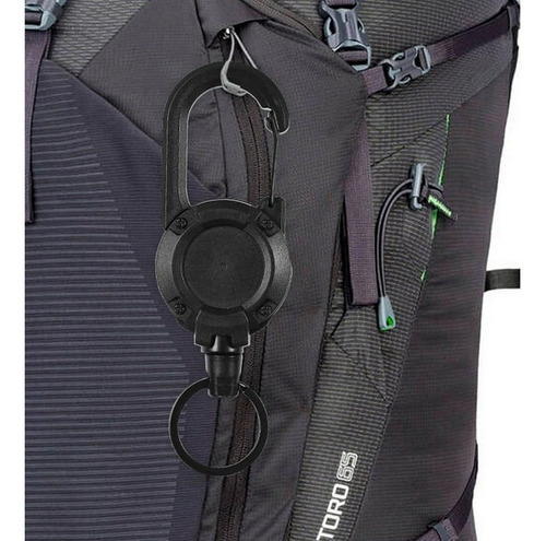 Pack De 2 Mosquetones Tácticos Cuerda Y Herramienta Navaja