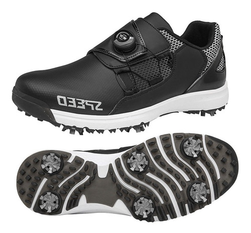 Zapatos De Golf De 6 Garras Impermeables Para Hombre Y Mujer