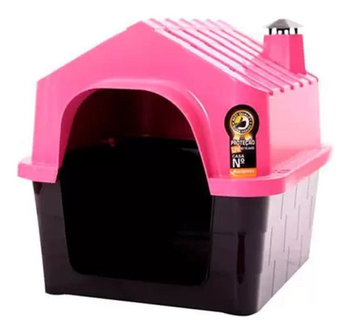 Casa De Cachorro Durapets Durahouse N4 Rosa