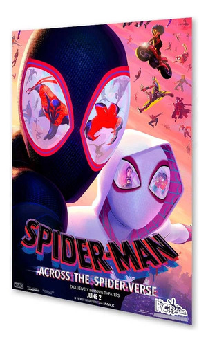  Póster Spider-man Across The Afiche Impresión Fotográfica