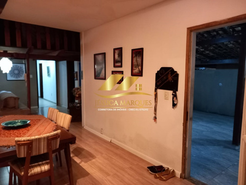 Imagem 1 de 10 de Linda Jc- Casa A Pronta Entrega De 3 Quartos, Área Gourmet E Piscina Em Unamar - Cabo Frio - Rj