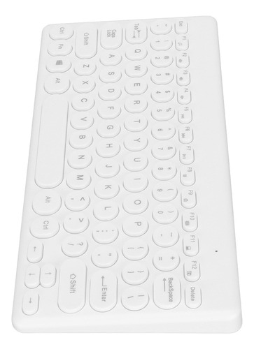 Teclado De Viaje Inalámbrico De 2,4 G, 78 Teclas, Diseño .