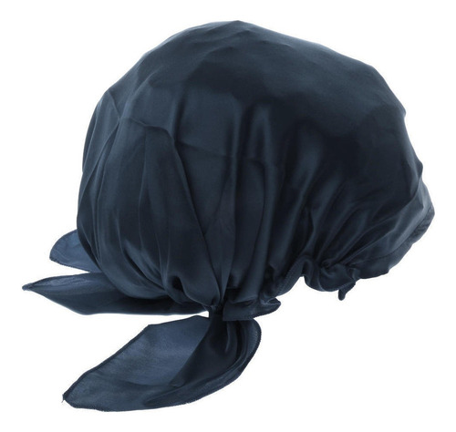 / Gorro De Noche De Seda Elástica Para Dormir - 100% Seda