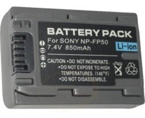 Batería Np-fp30 Fp50 Fp70 Fp90 Cámara Sony Dcr-hc85 Dvd203