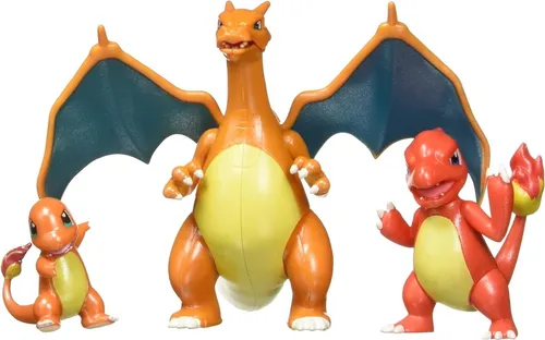 Pokemon Select Evolution Charmander, Charmeleon Y Charizard