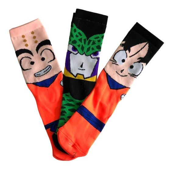 NHUXAYH Calcetines hasta la rodilla Dragon Ball Super Son Goku Cool Boot Socks para niña mujer 