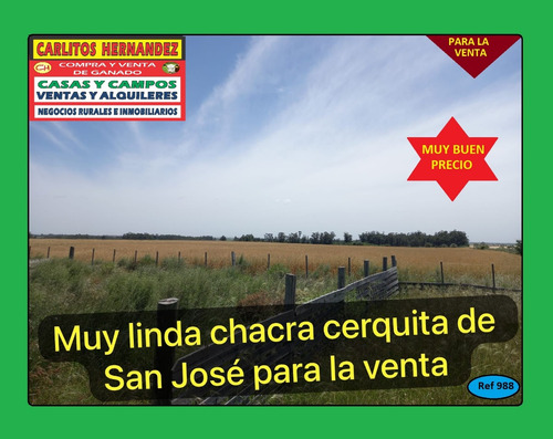 Ref 988) **  V - Muy Linda Chacra Cerquita De San José Para La Venta