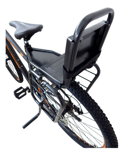 Imagem 2 de 5 de Cadeirinha Bicicleta + Bagageiro + Apoio Pernas E Pés Top