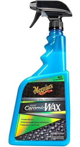 Cera Spray Meguiars Hybrid Ceramic Wax Hidrofobica 768ml Z4
