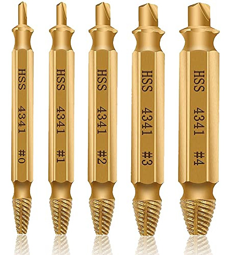 Loboo Idea Speed Out Screw Extractor Drill Bits Tool Set Ro2