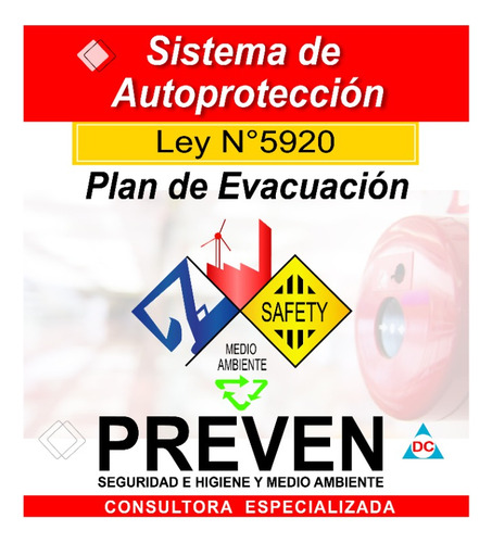 Sistema De Autoprotección Caba - Ley 5920 -  Plan Evacuación