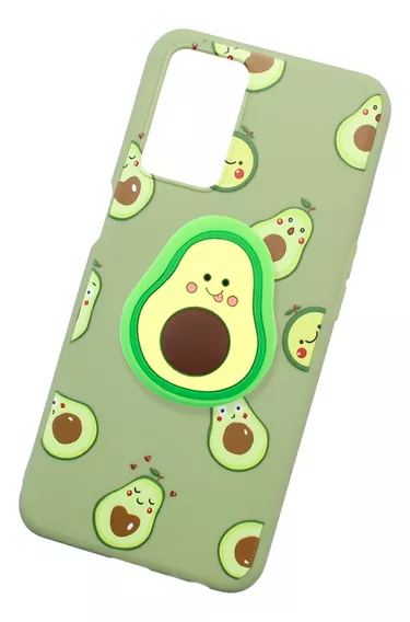 Funda Case Aguacate + Sujetador Soporte Kawaii Para Oppo A54