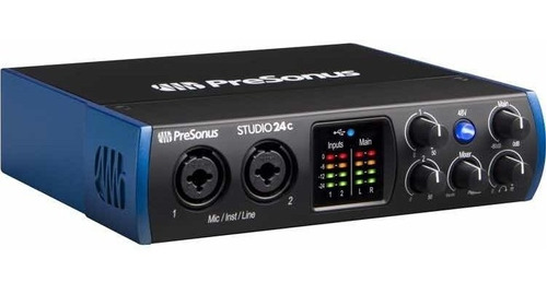 Interfaz De Audio Usb Presonus Studio 24c Interface Studio24