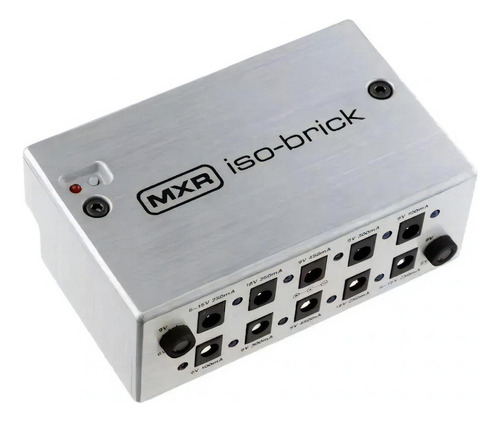 Mxr Fuente De Poder Para Pedales De Efecto Iso Brick M238 Color Cromado