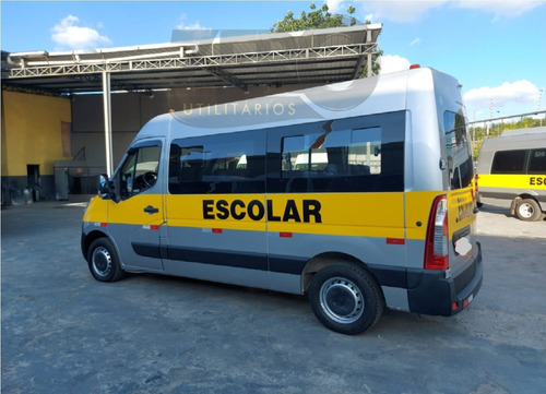 Imagem 6 de 15 de Van Renault Master L2h2 2019 20 Lugares Escolar Completa
