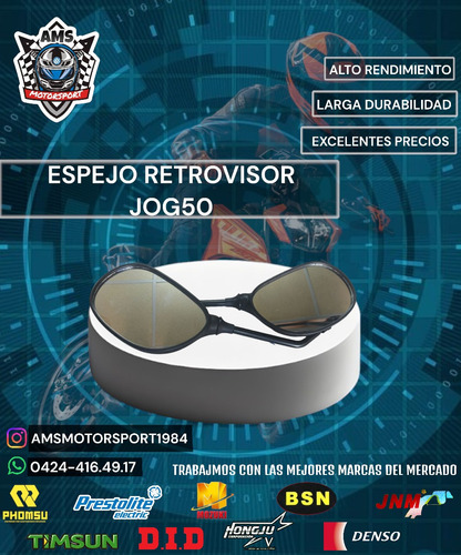 Espejo Retrovisor Jog 50