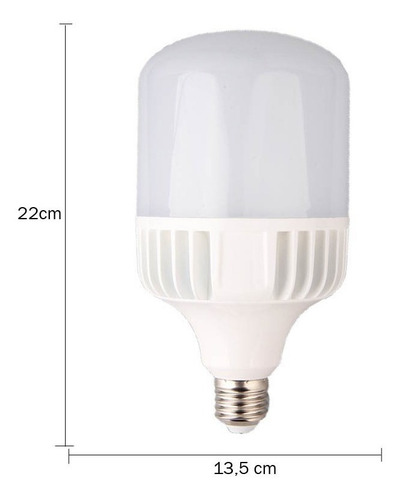Imagen 2 de 10 de Pack X5 Lampara Led Alta Potencia 50w Galponera Foco Led 220