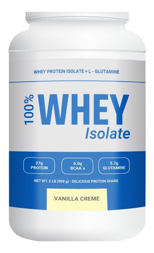 Platinum 100% Whey Isolate + Bcaa + Glutamina 2 Lbs