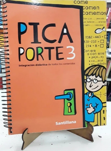 Libro Picaporte 3 Santillana Integración Didáctica De Todos 