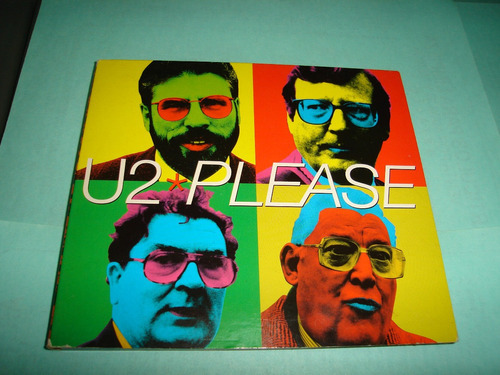 U2 - Please - Single - Cd - Made In Uk 