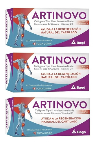 Artinovo Colageno Regeneracion Natural Del Cartilago 90u Msm