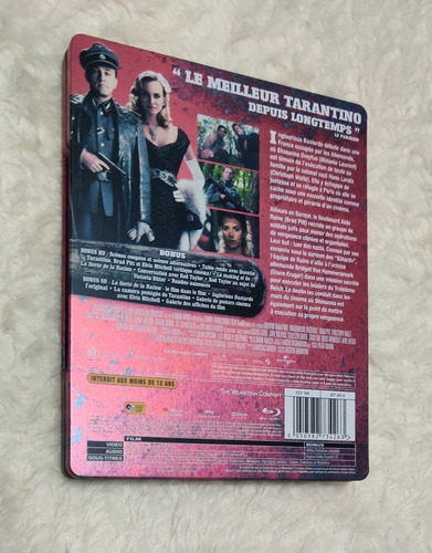 Bastardos Inglórios Blu-ray Steelbook Legendado Português (Usado)