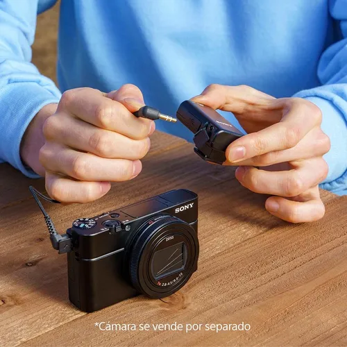 Micrófono Inalámbrico Sony Ecm-w2bt Camera-mount Sistema Color Negro