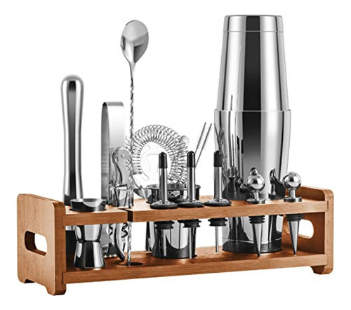 Soing Mixology Kit De Barman De 24 Piezas, Juego De Cocteler