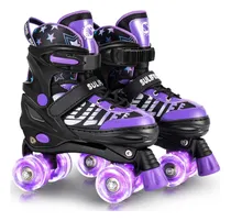 Comprar Patines De Ruedas Ajustables Para Niños Con 8 Ruedas Ilumina