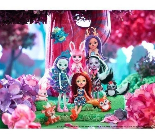Imagen 6 de 6 de Enchantimals Muñecas Bree Bunny Y Twist