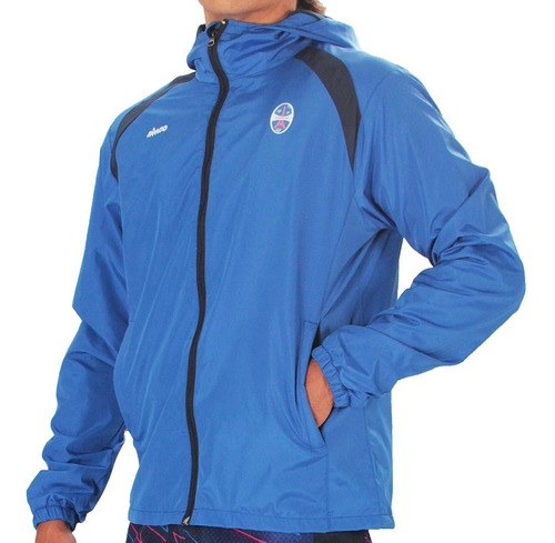 Campera Hombre Rompeviento Deportiva Stade Capucha