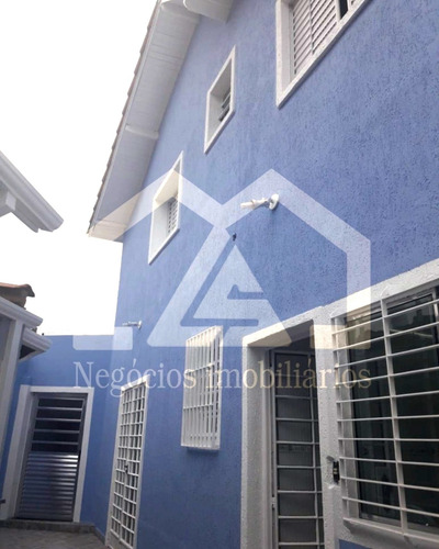 Imagem 1 de 11 de Sobrado Com 03 Dormitórios No Jardim Monte Azul - Ca00004 - 68799237