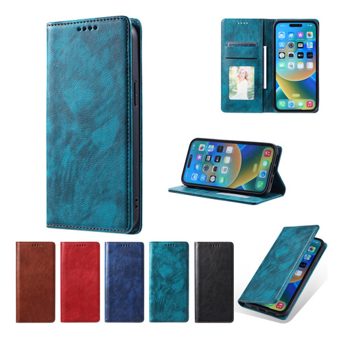 Funda Tipo Cartera Para Teléfono Redmi 13c 12 10 10c 9 11a